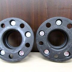 GASUPPLY ワイドトレッドスペーサー 2枚セット 5×114.3-67.1-M12×1.5-25MM ブラック系 苫小牧西店の画像