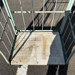 カゴ台車  車輪付き 　折りたたみ式の画像