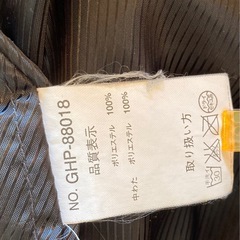 フード付き　メンズ　ジャケット　アウター　黒　　Lの画像