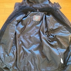 フード付き　メンズ　ジャケット　アウター　黒　　Lの画像