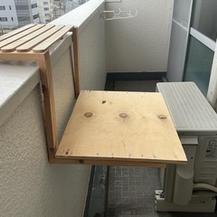 ベランダテーブルの画像