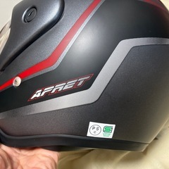 ジェットヘルメット　バイク　二輪車　APRET PSCの画像