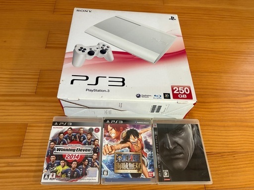 PS3 PlayStation3 &　ソフト3本セット
