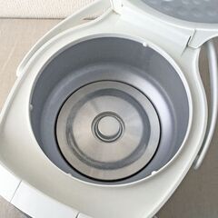 【USED】タイガーマイコン炊飯ジャー3合炊き 2021年製 JAI-R551 0.54L ホワイトの画像