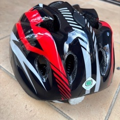 子ども　自転車　ヘルメットの画像