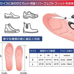 アプリ制御電熱インソール 35〜70℃調整可 デュアル5000mAh搭載の画像