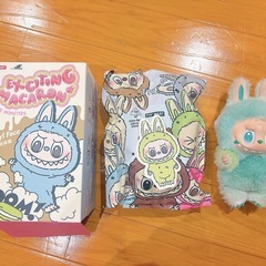 正規品 2体 セット　LABUBU ラブブ Exciting Macaron Energyの画像