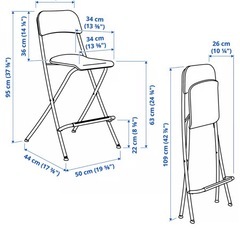 IKEA 椅子　5脚の画像