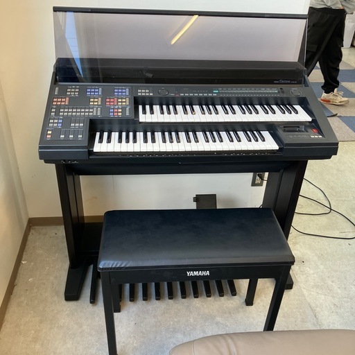 12/28まで店頭商品一部を除き半額SALE!!継続中‼️　サ2512-336 YAMAHA Electone HS-5 ペダル鍵盤故障箇所有り 動作確認済み キズ汚れ有り