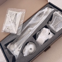 新品未使用/白/マイクアーム/ホワイトの画像