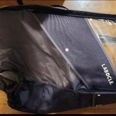 自転車のチャイルドシート用レインカバーの画像