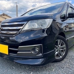 8人乗り‼️特別仕様車‼️月々1.2万円〜分割払い可❗️車検2年付き！大人気☆ニッサン セレナ☆フリップダウンモニター付き☆Bluetooth対応ナビ付き☆走行中DVD見れます☆ETC☆バックカメラ☆ドラレコ付きのフル装備☆両側電動スライドドア☆ウィンカーミラー☆フル装備☆事故修復歴無し極上車☆社外アルミ☆車内広々三列シート‼️の画像