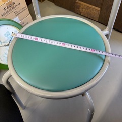 AICO アイコ　スツール　丸椅子　背付き スタッキングチェア　廃盤　の画像