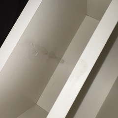 ベッドサイドテーブル　木製　白　　　の画像