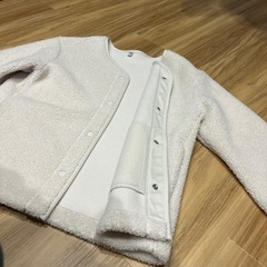 ユニクロ　ボア　ジャケット　　レディースの画像