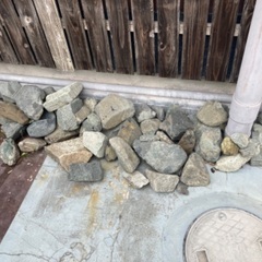 石　ガーデニング等にご利用くださいの画像