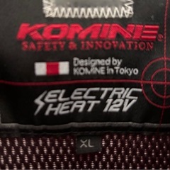 KOMINE コミネ　電熱ジャケットXL＋電熱グローブM　セットの画像