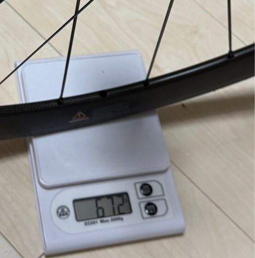 メーカー不明）カーボンホイールリムブレーキ前後セット（シマノ対応