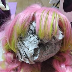 鬼滅の刃・甘露寺蜜璃のウィッグをお譲りします。の画像