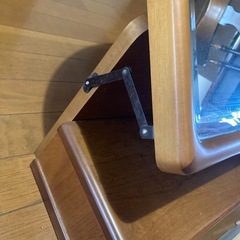 引き出し付き鏡【カントリー家具】の画像