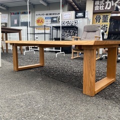 木製　センターテーブル　ローテーブル　茶　リサイクルショップ　朝霞市　ケイラック朝霞田島店　志木市　和光市　GM484の画像