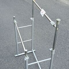 リサイクルショップどりーむ鹿大前店　No.3756　ハンガーラック　写真参照🎵　処分価格🎵の画像