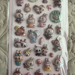 ラブブのシールの画像