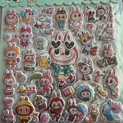 ラブブのシールの画像