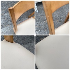 ダイニングセット　木製　茶　ベージュ　ダイニングチェア　リサイクルショップ　朝霞市　ケイラック朝霞田島店　志木市　和光市　GM485の画像
