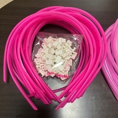 手作りカチューシャの画像