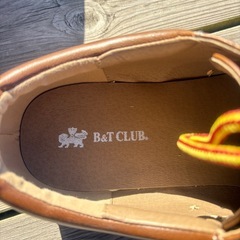 スニーカー☆茶色革製・30センチの画像