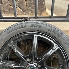 夏タイヤ　ホイールセットの画像