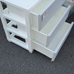 リサイクルショップどりーむ鹿大前店　No.3775　3段収納　写真参照🎵　プラスチックタイプ　おススメ商品です🎵の画像