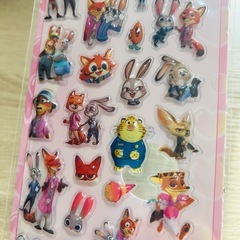 ズートピア🦊シールの画像