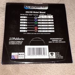 D'Addario　エレキギター弦　①　ダダリオの画像