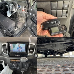 車検取り立て！スペーシア！カスタム！Sエネチャージ！4WD！ナビ！テレビ！エンスタ！スタッドレス！早い者勝ち！の画像