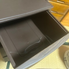 プラスチック　三段ボックスの画像