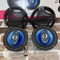 新品未使用Tiaoping TP-1671 カーオーディオスピーカー 500W 2個セットの画像