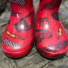 ディズニーカーズ長靴17cm の画像