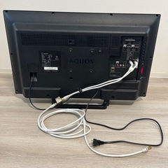 シャープ 32V型 液晶 テレビ AQUOS LC-32E40 ハイビジョン 長時間録画HDD対応 2画面表示 2017年モデル の画像