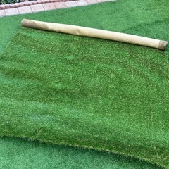 人工芝2枚　230×200 と　160×200の画像