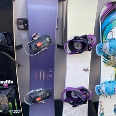 各種スノーボードの画像