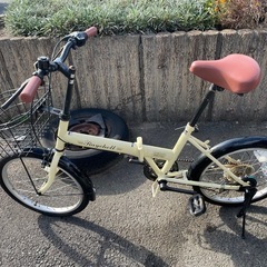 折りたたみ自転車 20インチ／6段変速の画像