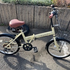 折りたたみ自転車 20インチ／6段変速の画像