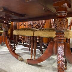 象嵌細工｜彫刻｜ダイニング7点セットの画像