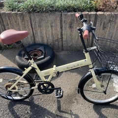 折りたたみ自転車 20インチ／6段変速の画像