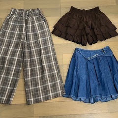 女の子　まとめ売り13着 サイズ160 アウター　ボトムスの画像