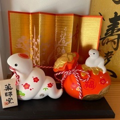 縁起物　4点セット
の画像