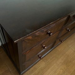 松本民芸家具 タンス チェストの画像