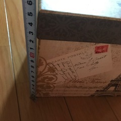 未使用品　エッフェル塔　ボックス　小物入れ　の画像